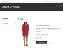 Tablet Screenshot of greatchoose.com
